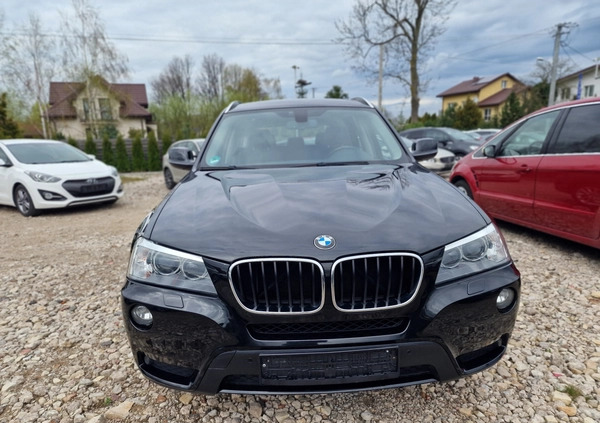 BMW X3 cena 56200 przebieg: 202000, rok produkcji 2013 z Przemyśl małe 631